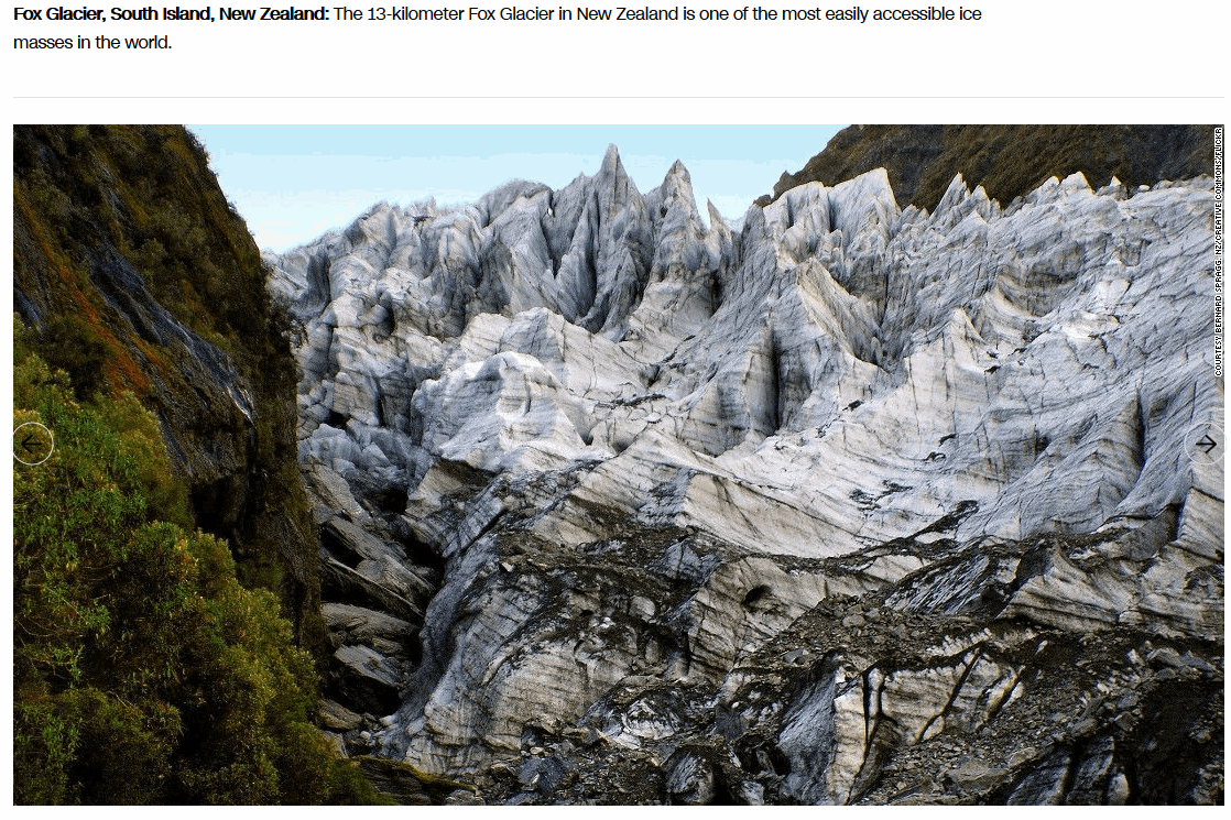 New Zealand Glacier