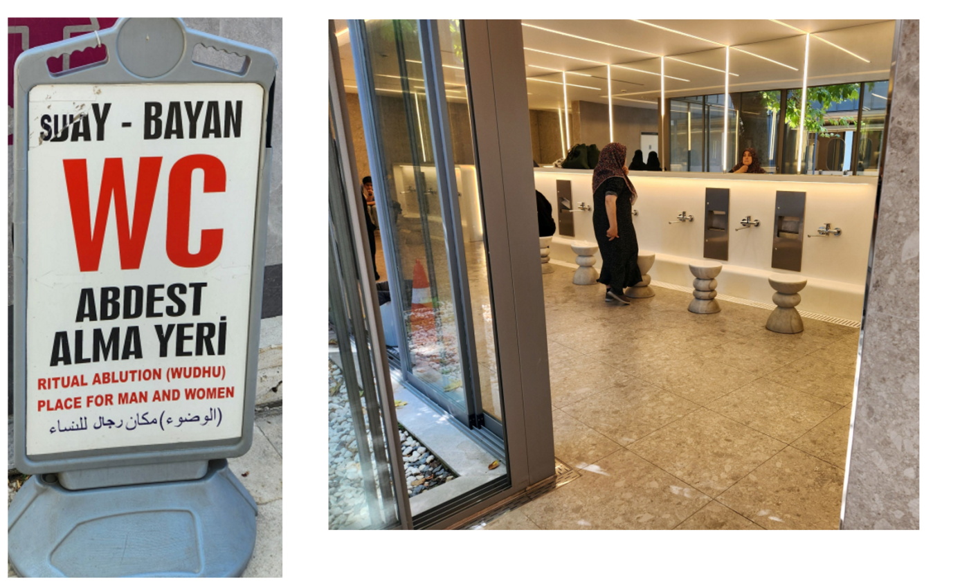 Ablusion Istanbul Turkey