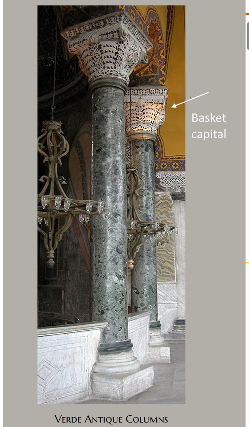 Hagia Sophia columns