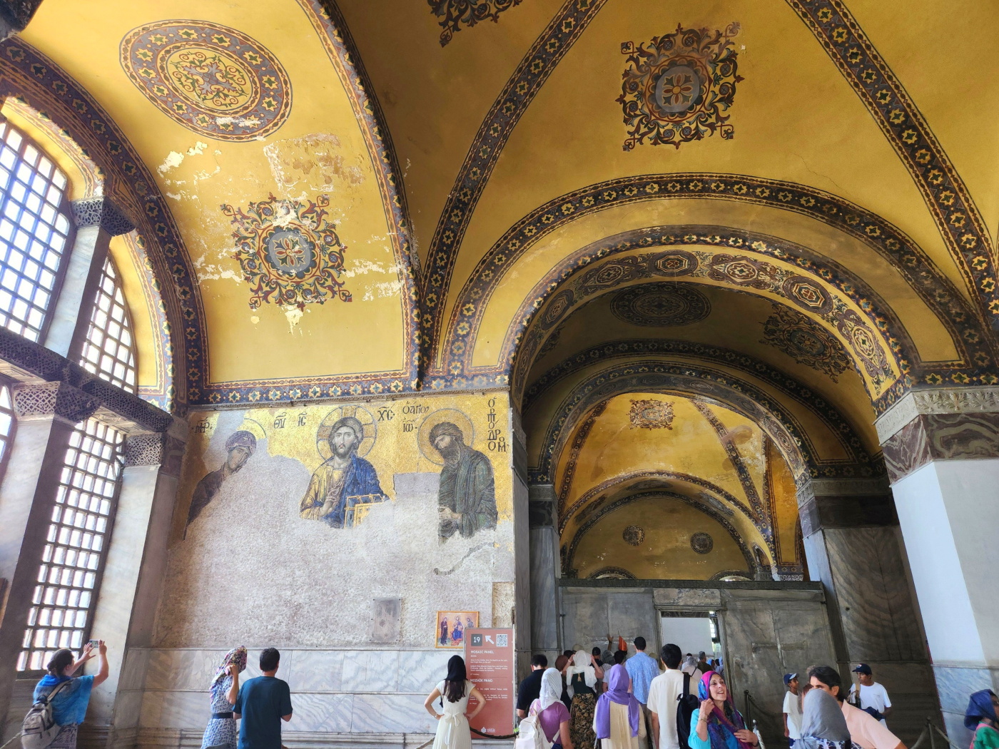 Istanbul Hagia Sophia Mosaic