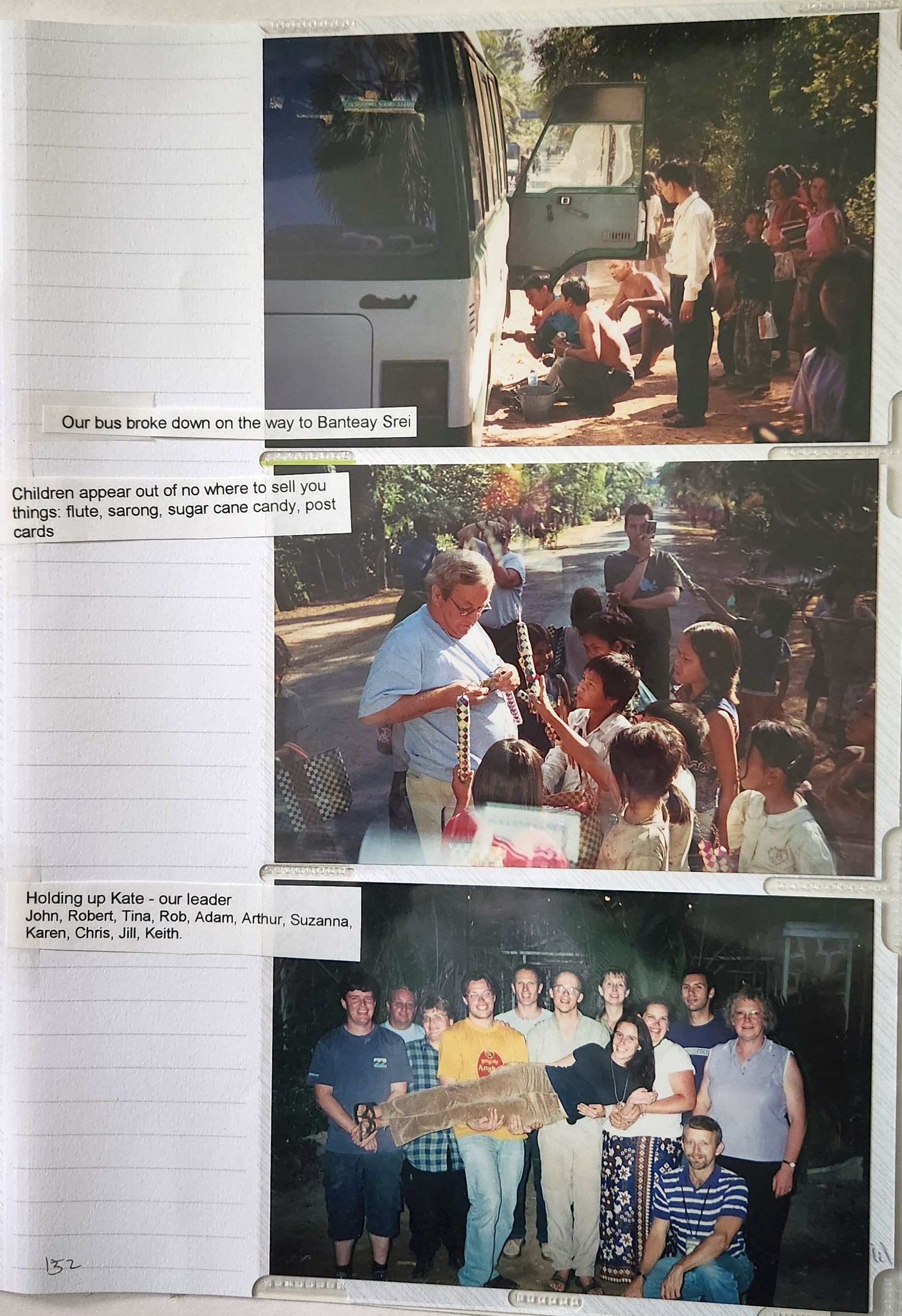 2001 Suzanna Travels to Vietnam and Cambodia