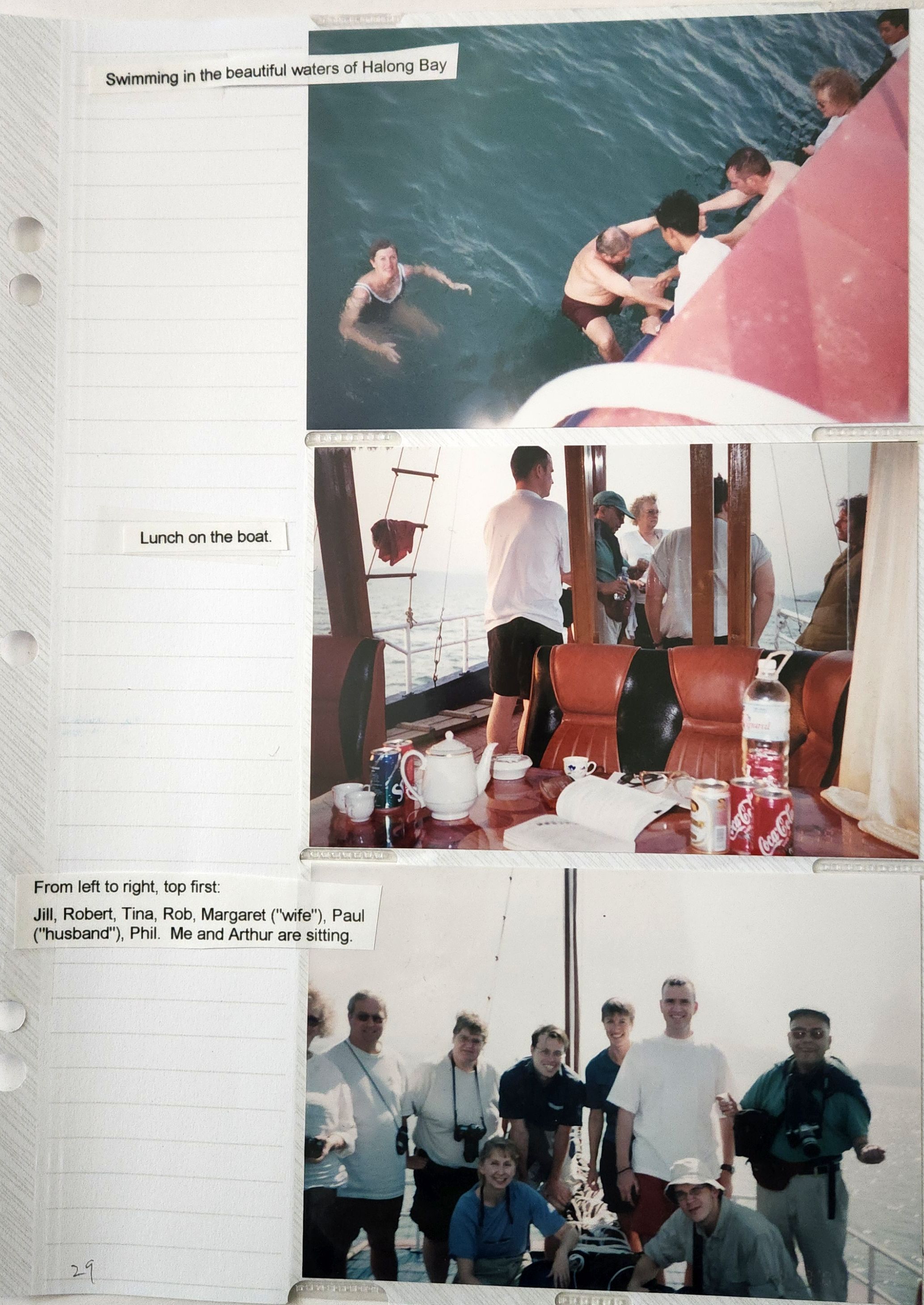 2001 Suzanna Travels to Vietnam and Cambodia