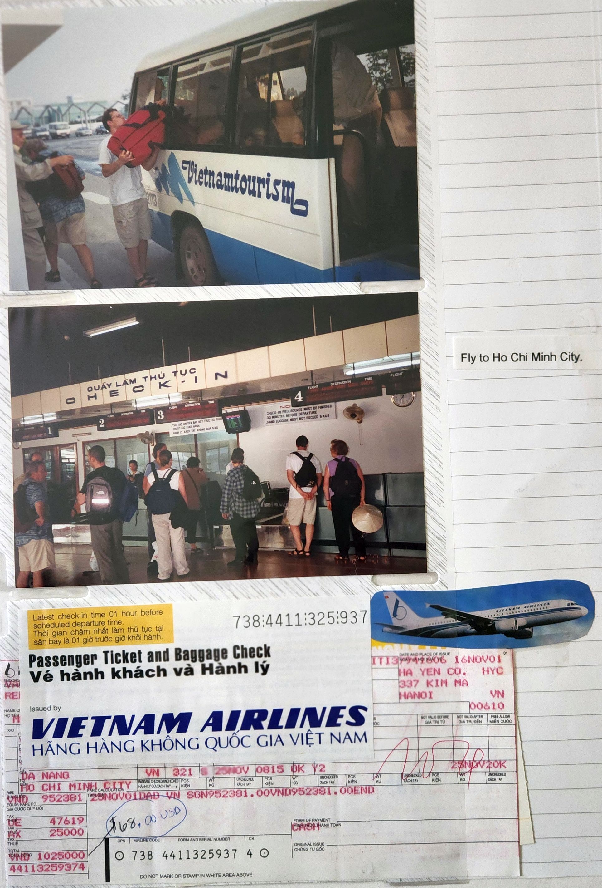 2001 Suzanna Travels to Vietnam and Cambodia