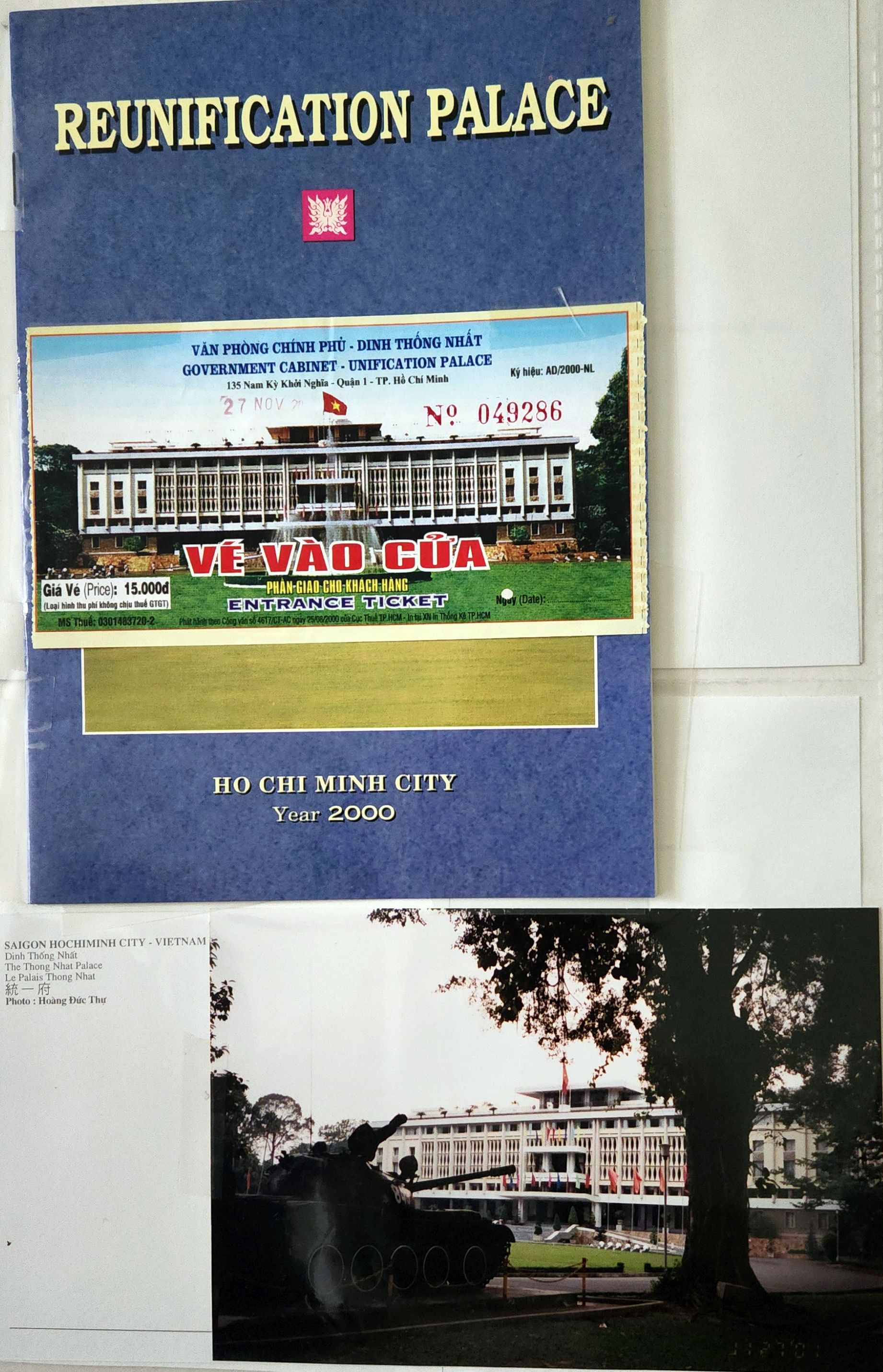 2001 Suzanna Travels to Vietnam and Cambodia